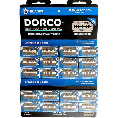 تیغ سنتی دورکو دولبه از جنس فولاد ضد زنگ