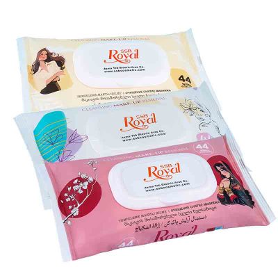 دستمال مرطوب آرایشی رویال