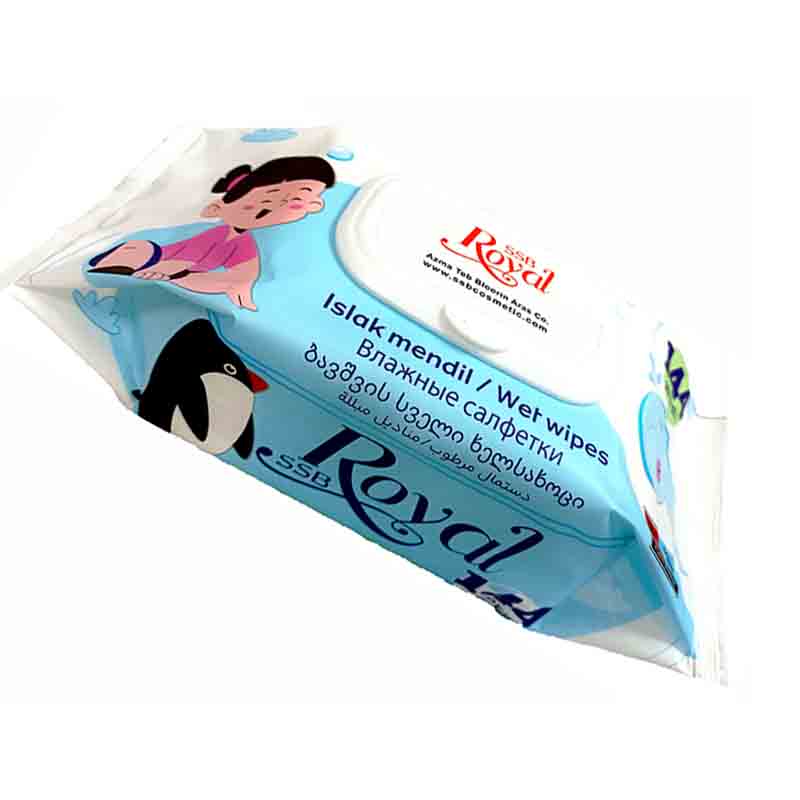 دستمال مرطوب کودک 144 برگ دستمال مرطوب کودک رویال