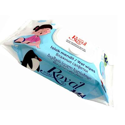 دستمال مرطوب کودک رویال